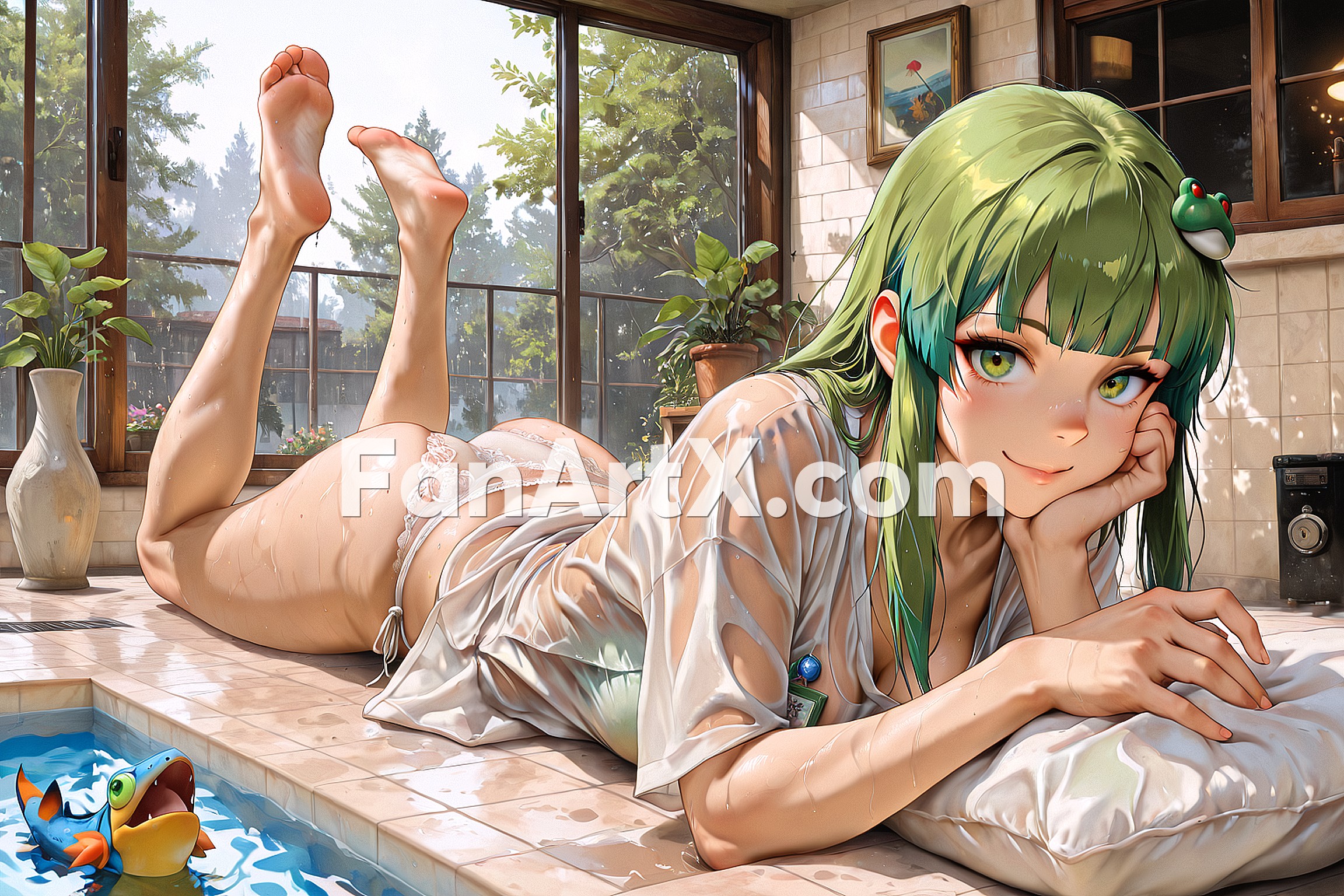 Kochiya Sanae Touhou project Fanart 1124535